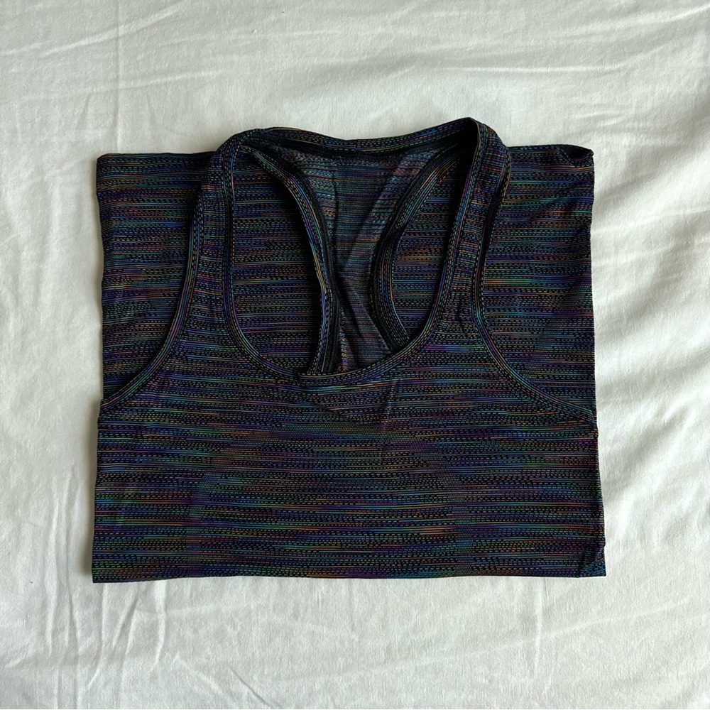 Lululemon Rainbow Swiftly Tech Tank size 6